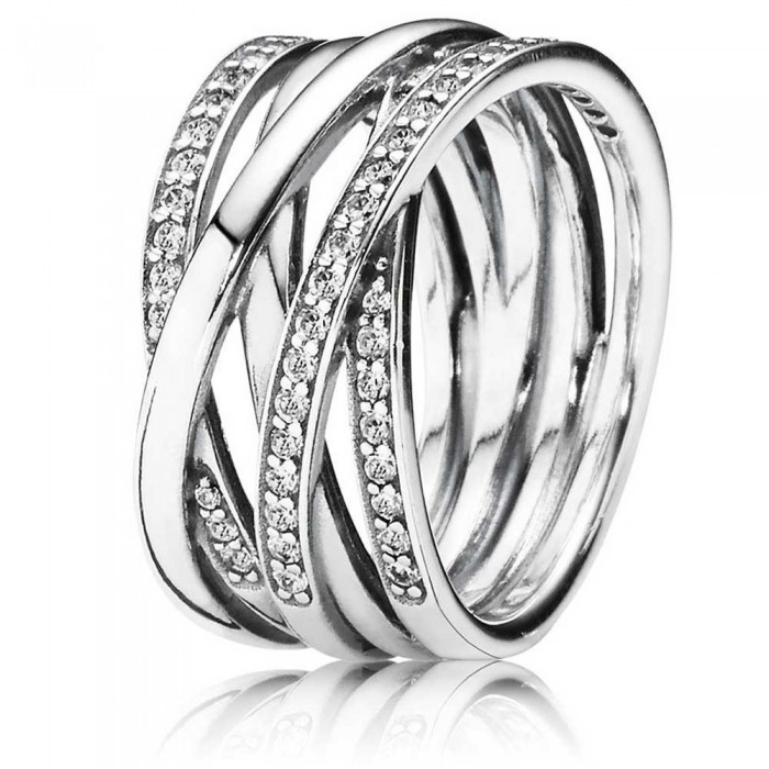 Pandora Ring Entwined Cross Over Jewelry