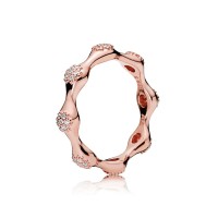 Pandora Ring Modern LovePods Rose Clear CZ Jewelry Pandora Ring Modern LovePods Rose Clear CZ Jewelry
