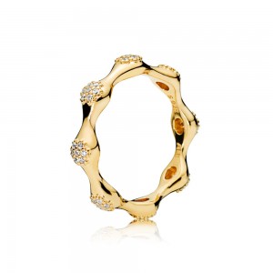 Pandora Ring Modern LovePods Shine Clear CZ Jewelry