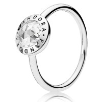 Pandora Ring Radiant Logo Sterling Silver Jewelry Pandora Ring Radiant Logo Sterling Silver Jewelry