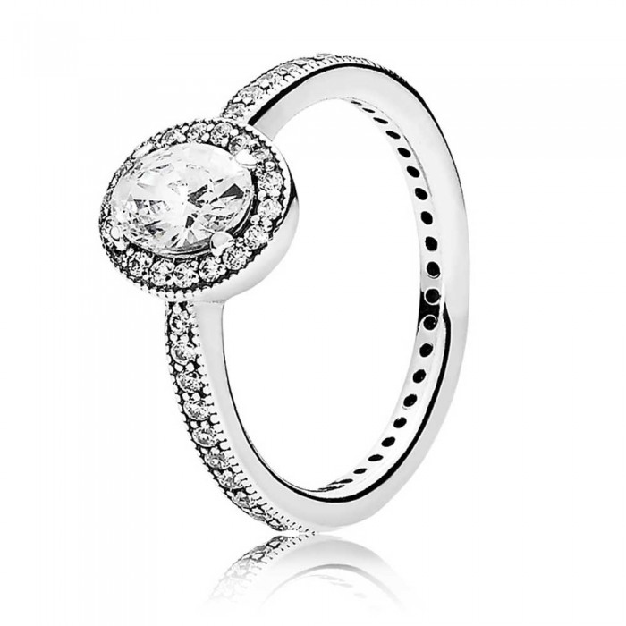 Pandora Ring Shining Sentiments Vintage Elegance Silver Jewelry