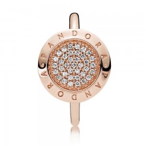 Pandora Ring Signature Fashion Rose Gold Jewelry