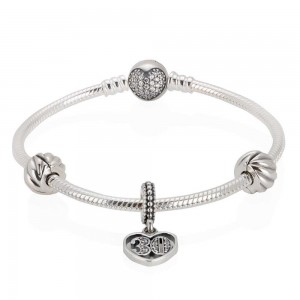 Pandora Bracelet 30th Celebration Celebration Complete Jewelry