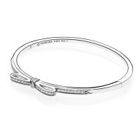 Pandora Bracelet Bow Bangle Sterling Silver Jewelry Pandora Bracelet Bow Bangle Sterling Silver Jewelry