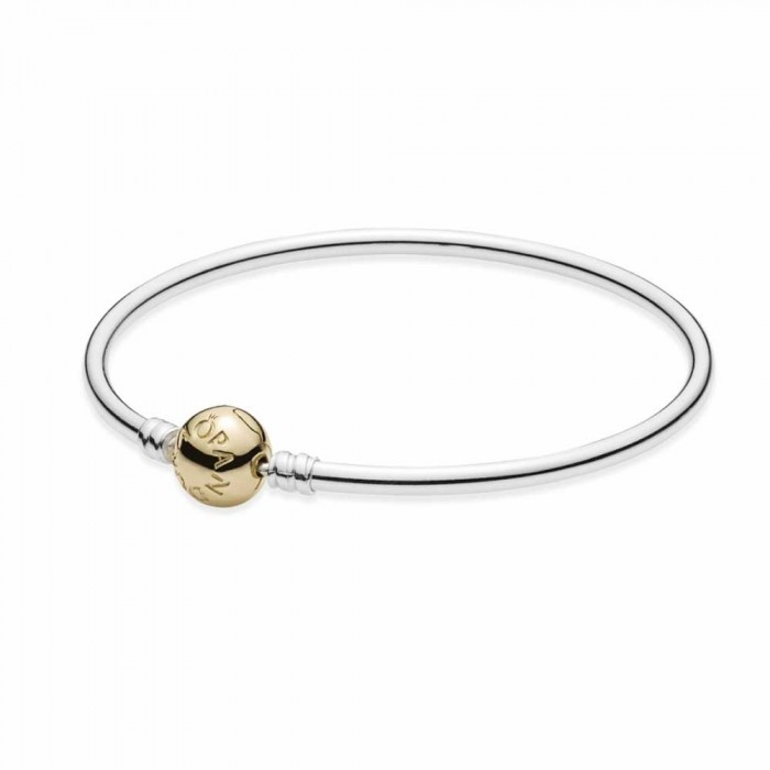Pandora Bracelet Clasp Two Tone Bangle Gold Jewelry