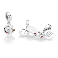 Pandora Charm Anchor Love Dangle Red Black Enamel Jewelry Pandora Charm Anchor Love Dangle Red Black Enamel Jewelry