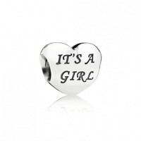 Pandora Charm Baby Girl Pink CZ Jewelry Pandora Charm Baby Girl Pink CZ Jewelry