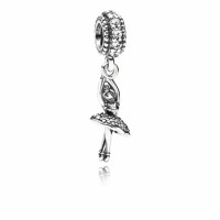 Pandora Charm Ballerina Dangle Clear CZ Jewelry Pandora Charm Ballerina Dangle Clear CZ Jewelry