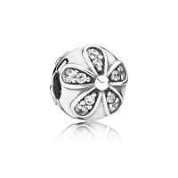 Pandora Charm Dazzling Daisies Clip Clear CZ Jewelry Pandora Charm Dazzling Daisies Clip Clear CZ Jewelry