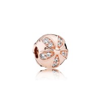 Pandora Charm Dazzling Daisies Clip Rose Clear CZ Jewelry Pandora Charm Dazzling Daisies Clip Rose Clear CZ Jewelry