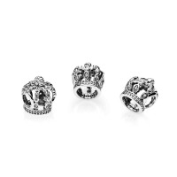 Pandora Charm Fairytale Crown Clear CZ Jewelry Pandora Charm Fairytale Crown Clear CZ Jewelry