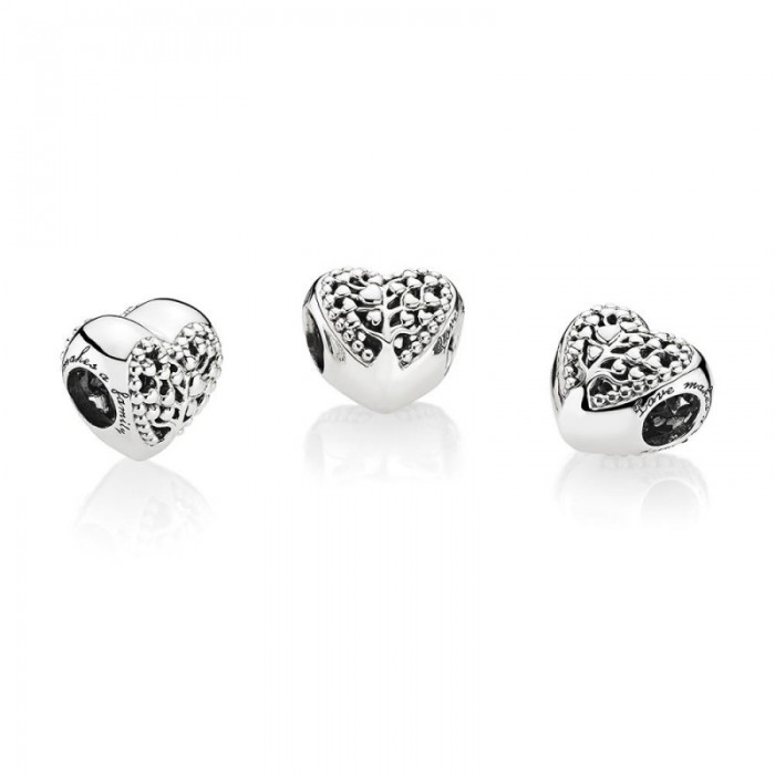 Pandora Charm Flourishing Hearts Jewelry