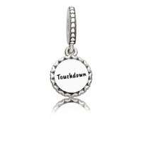 Pandora Charm Football Dangle Mixed Enamel Jewelry