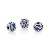 Pandora Charm Galaxy Royal Blue Crystal Clear CZ Jewelry Pandora Charm Galaxy Royal Blue Crystal Clear CZ Jewelry