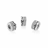 Pandora Charm Hearts Clear CZ Jewelry Pandora Charm Hearts Clear CZ Jewelry