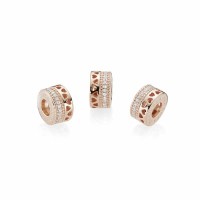Pandora Charm Hearts Rose Clear CZ Jewelry Pandora Charm Hearts Rose Clear CZ Jewelry