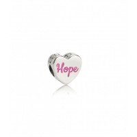 Pandora Charm Hope Ribbon Pink Enamel Jewelry Pandora Charm Hope Ribbon Pink Enamel Jewelry