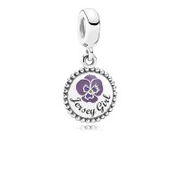 Pandora Charm Jersey Girl Dangle Mixed Enamel Jewelry Pandora Charm Jersey Girl Dangle Mixed Enamel Jewelry