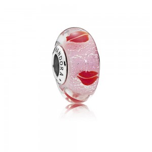 Pandora Charm Kisses All Around Murano Glass Jewelry