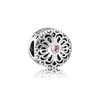 Pandora Charm Love Friendship Pink CZ Jewelry Pandora Charm Love Friendship Pink CZ Jewelry