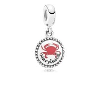 Pandora Charm Maryland Crab Dangle Mixed Enamel Jewelry Pandora Charm Maryland Crab Dangle Mixed Enamel Jewelry