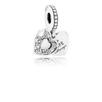 Pandora Charm My Wife Always Dangle Clear CZ Jewelry Pandora Charm My Wife Always Dangle Clear CZ Jewelry