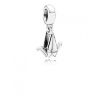 Pandora Charm Origami Crane Jewelry