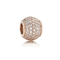 Pandora Charm Pave Lights Rose Clear CZ Jewelry Pandora Charm Pave Lights Rose Clear CZ Jewelry