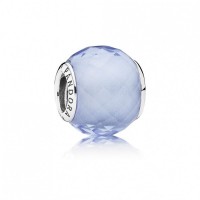 Pandora Charm Petite Facets Synthetic Blue Quartz Jewelry Pandora Charm Petite Facets Synthetic Blue Quartz Jewelry