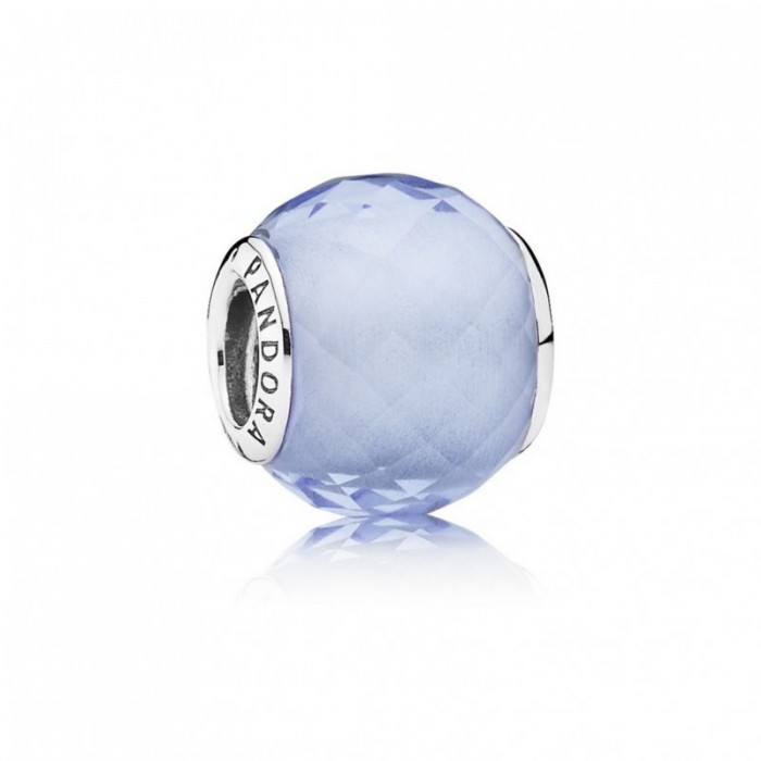 Pandora Charm Petite Facets Synthetic Blue Quartz Jewelry