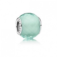 Pandora Charm Petite Facets Synthetic Green Quartz Jewelry Pandora Charm Petite Facets Synthetic Green Quartz Jewelry
