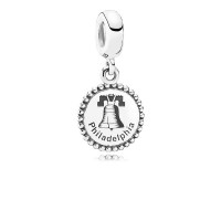 Pandora Charm Philadelphia Dangle Black Enamel Jewelry Pandora Charm Philadelphia Dangle Black Enamel Jewelry