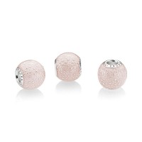 Pandora Charm Pink Enchantment Transparent Pink Enamel Jewelry Pandora Charm Pink Enchantment Transparent Pink Enamel Jewelry