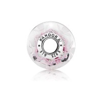 Pandora Charm Pink Field Flowers Murano Glass Jewelry Pandora Charm Pink Field Flowers Murano Glass Jewelry