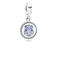 Pandora Charm Police Dangle Blue Enamel Jewelry Pandora Charm Police Dangle Blue Enamel Jewelry