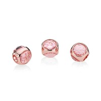 Pandora Charm Radiant Droplet Rose Pink Mist Crystals Jewelry Pandora Charm Radiant Droplet Rose Pink Mist Crystals Jewelry