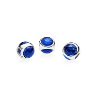 Pandora Charm Radiant Droplet Royal Blue Crystals Jewelry Pandora Charm Radiant Droplet Royal Blue Crystals Jewelry