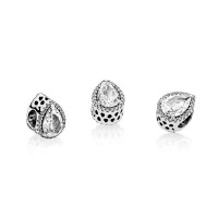 Pandora Charm Radiant Teardrop Clear CZ Jewelry Pandora Charm Radiant Teardrop Clear CZ Jewelry