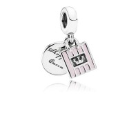 Pandora Charm Shopping Queen Dangle S t Pink Enamel Jewelry Pandora Charm Shopping Queen Dangle S t Pink Enamel Jewelry