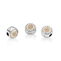 Pandora Charm Signature Clip Clear CZ Jewelry Pandora Charm Signature Clip Clear CZ Jewelry