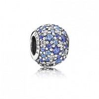 Pandora Charm Sky Mosaic Pave Mixed Blue Crystals Clear CZ Jewelry Pandora Charm Sky Mosaic Pave Mixed Blue Crystals Clear CZ Jewelry
