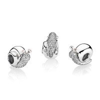 Pandora Charm Sparkling Snail Clear Orchid CZ Jewelry Pandora Charm Sparkling Snail Clear Orchid CZ Jewelry