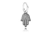 Pandora Charm Symbol Protection Dangle Clear CZ Jewelry Pandora Charm Symbol Protection Dangle Clear CZ Jewelry