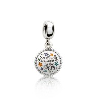 Pandora Charm There Are So Many Beautiful Reasons to Be HAPPY Dangle Jewelry Pandora Charm There Are So Many Beautiful Reasons to Be HAPPY Dangle Jewelry