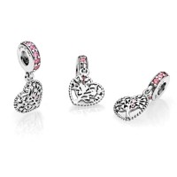 Pandora Charm Tree Love Dangle Mixed Enamel Multi Colored CZ Jewelry Pandora Charm Tree Love Dangle Mixed Enamel Multi Colored CZ Jewelry