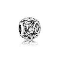 Pandora Charm Vintage K Clear CZ Jewelry Pandora Charm Vintage K Clear CZ Jewelry
