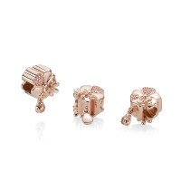 Pandora Charm Wildflower Meadow Rose Blush Pink Crystal Pink Enamel Jewelry Pandora Charm Wildflower Meadow Rose Blush Pink Crystal Pink Enamel Jewelry