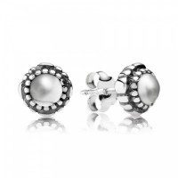 Pandora Earring April Birthstone Rock Crystal Birthstone Stud Jewelry Pandora Earring April Birthstone Rock Crystal Birthstone Stud Jewelry
