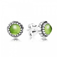 Pandora Earring August Birthstone Peridot Stud Jewelry Pandora Earring August Birthstone Peridot Stud Jewelry