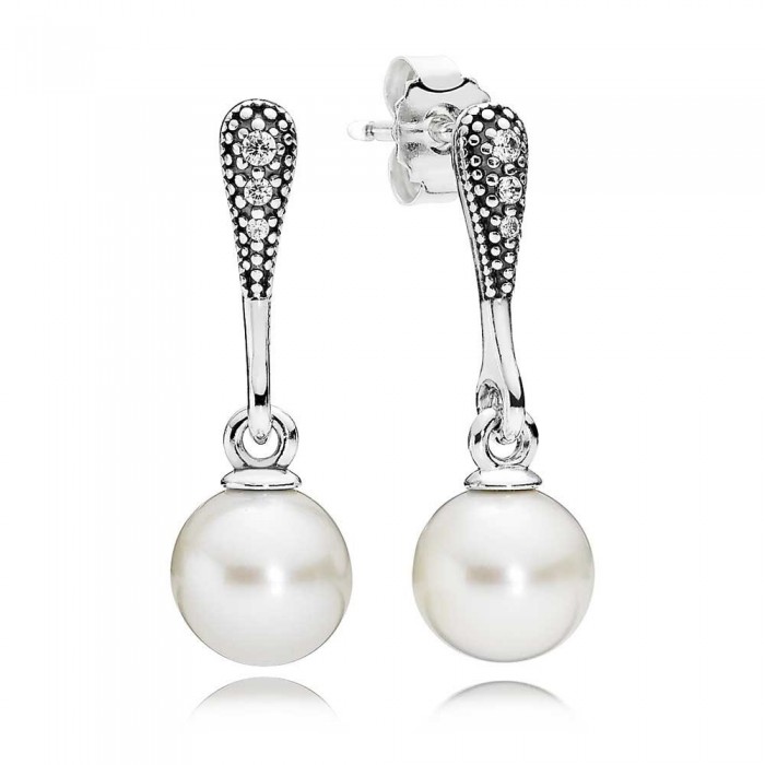 Pandora Earring Elegant Beauty Dropper Jewelry